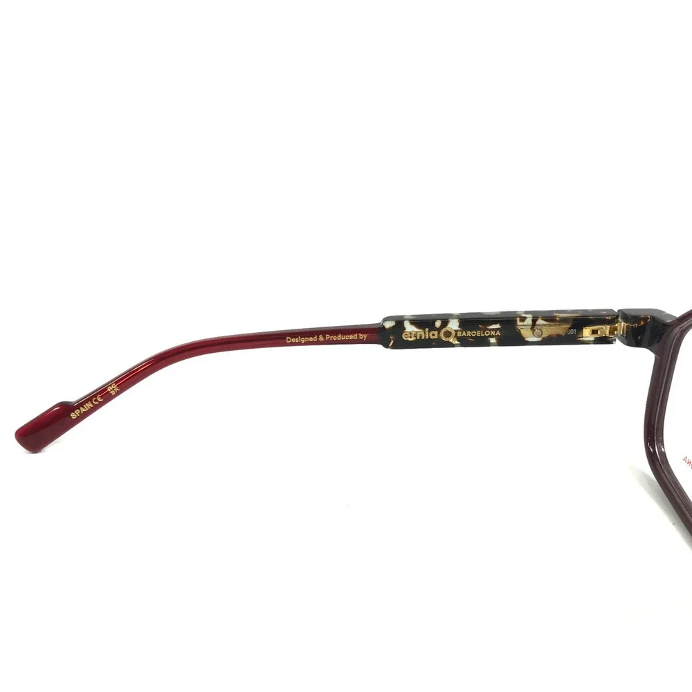 Etnia Barcelona Eyeglasses Frames SYKO BXHV Bordeaux Havana Aviator 54-16-138